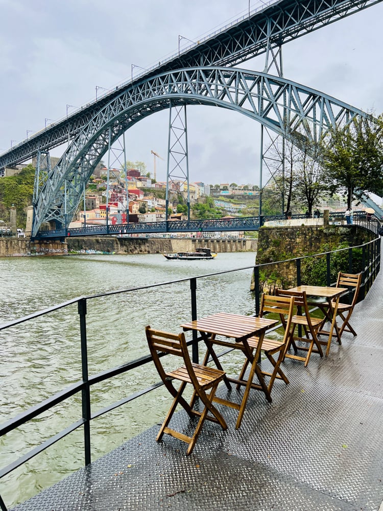 Bridge over Douro River in Porto