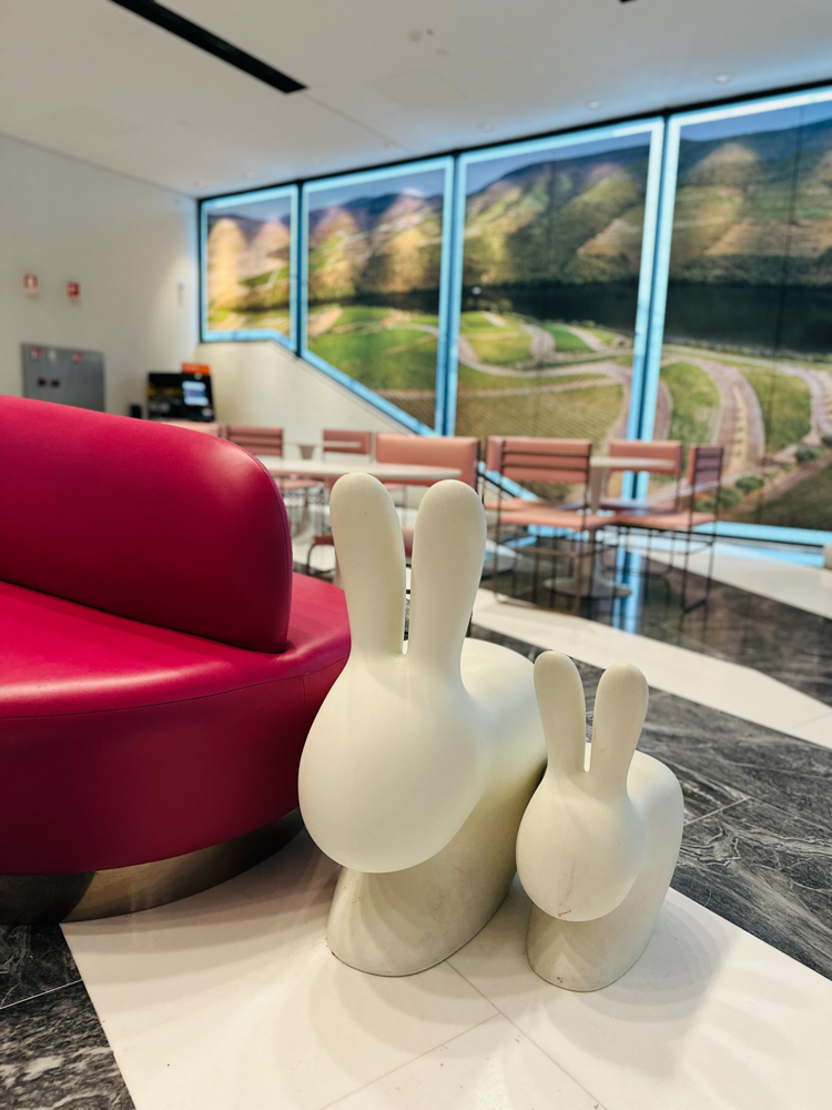 Bunny chairs at WOW Porto.