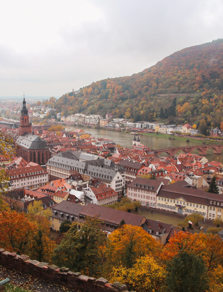 Heidelberg in the fall.