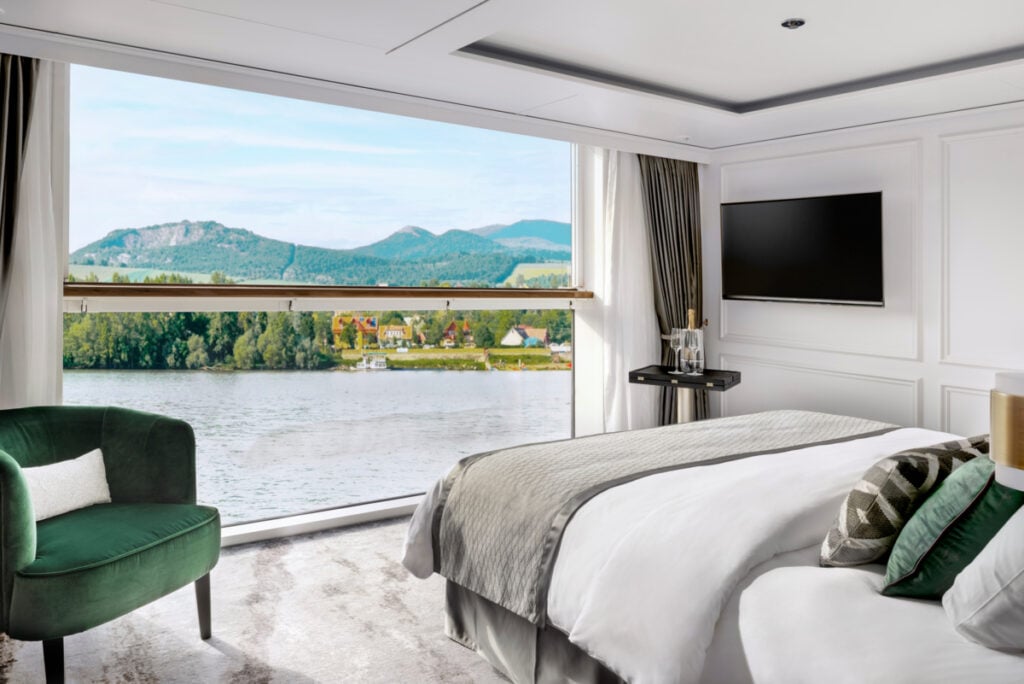 Media image of French balcony on Uniworld