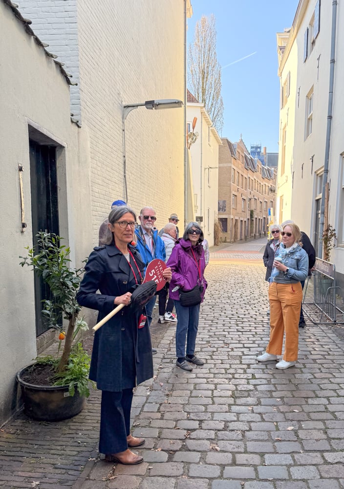 A guided tour on a Viking Cruise.