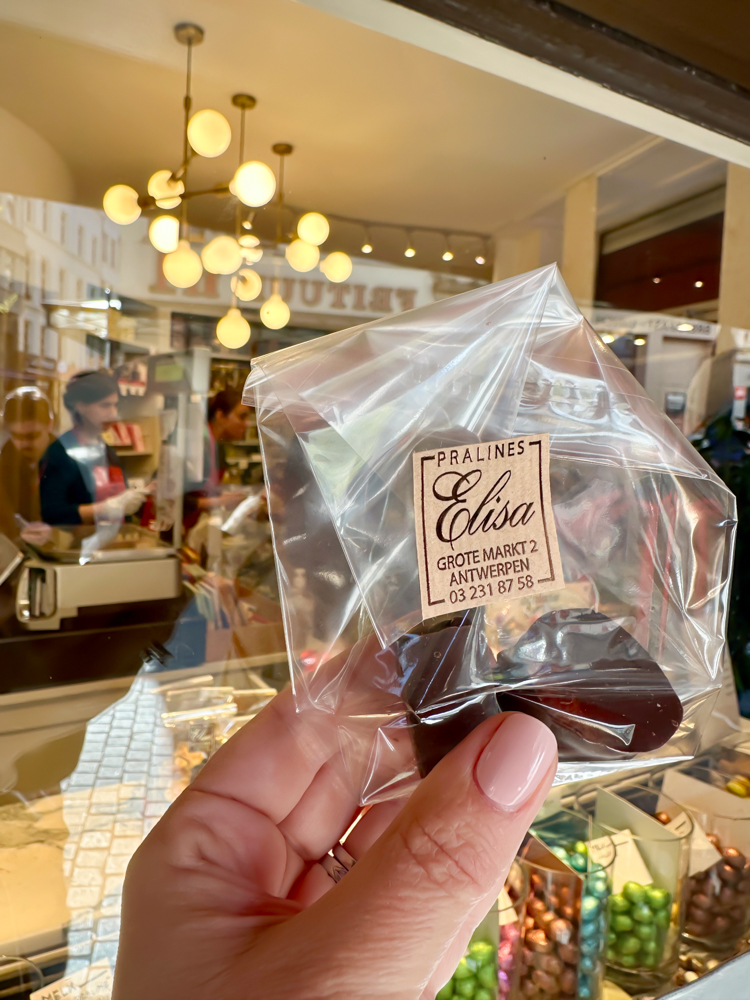 Pralines in Antwerp